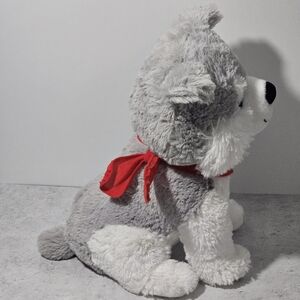 DAN DEE Husky Dog You're Pawsome Collectible Stuffed Plushy